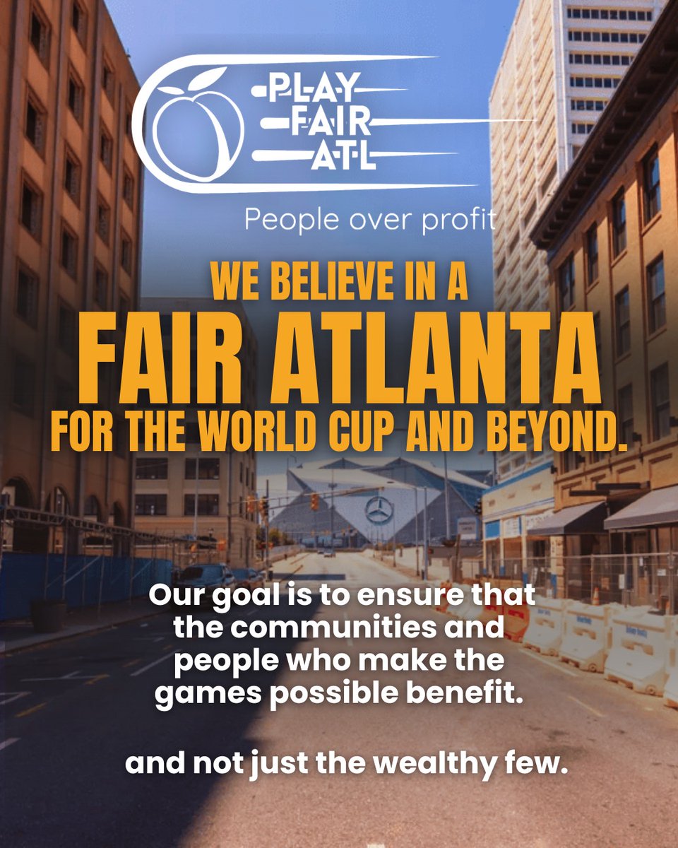 Play Fair ATL- People Over Profit tweet media