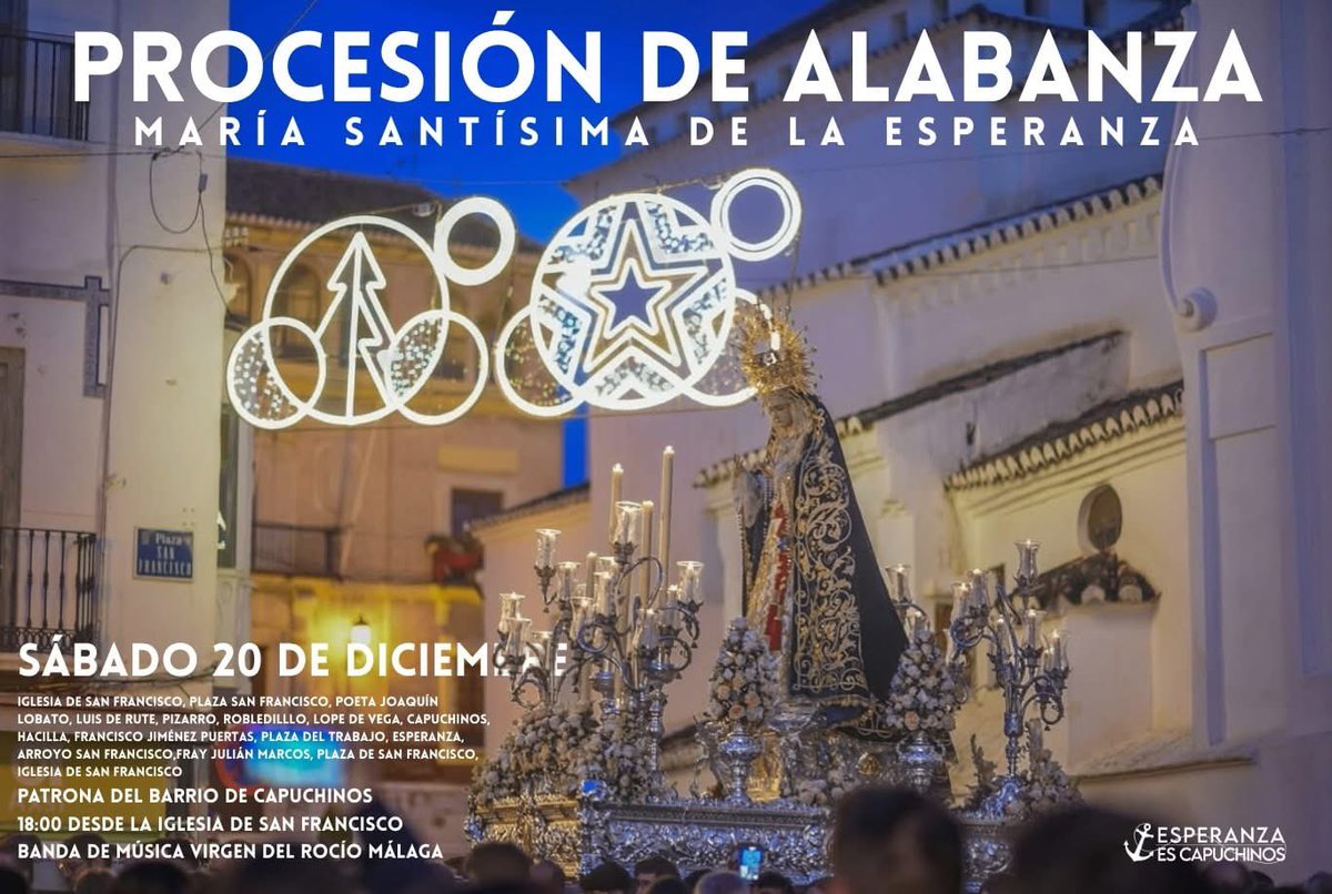 ⚜️ ES TIEMPO DE ESPERANZA 2025 ⚜️

#EstoesElPobreYlaEsperanza #75pobrevelez #SantaVeraCruzDeVelez #SoyVeraCruz #JuventudDeLaVeraCruz #CofradiaFranciscana #CofradíasVm