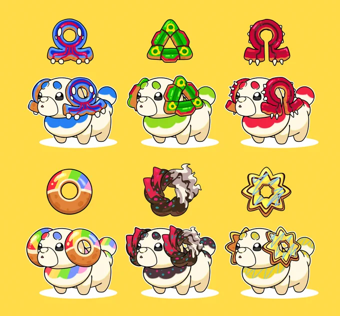 色々パピモッチ #ポケモン #Pokémon #イラスト #PokemonLegendsZA