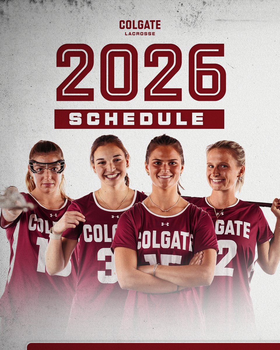 Colgate Women's Lacrosse tweet media