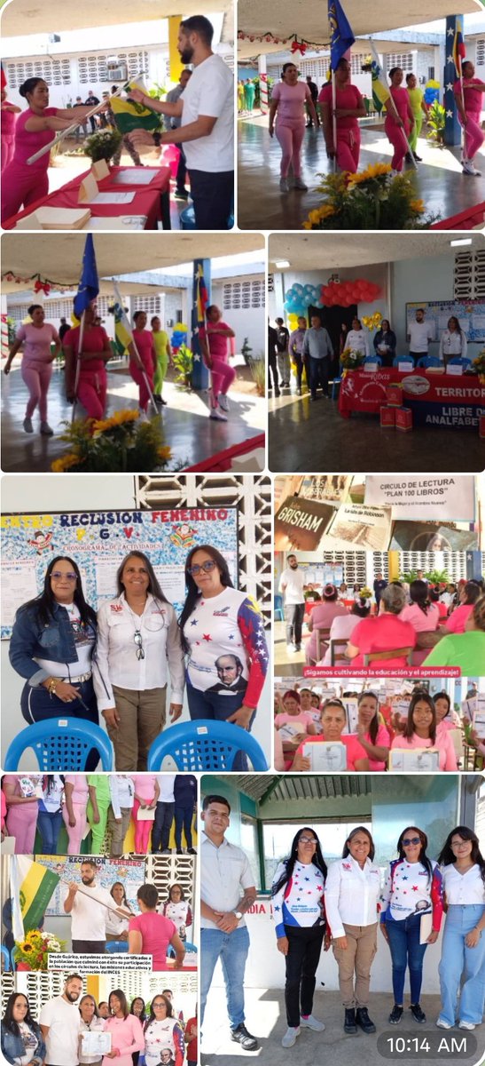 LiliBolivariana's tweet photo. La @MisinRobinsonP2 entrega Certificados de Lectura y prosecución educativa a privadas de libertad  como parte del Proyecto Miranda firmado el pasado 4 de junio. Con el Min @JulioGarciaZ  materializando las políticas del gobierno bolivariano del Pdte @NicolasMaduro

#Redención https://t.co/FMLuAbyn6d