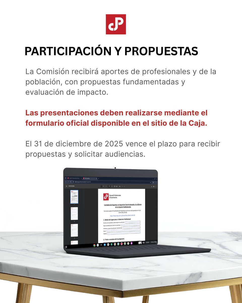 Caja de Profesionales Universitarios tweet media