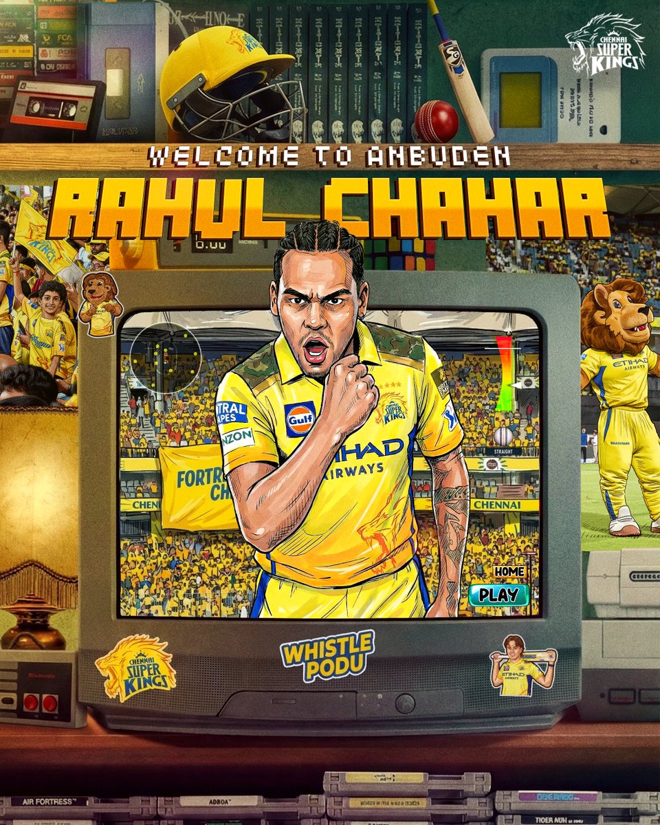 ChennaiIPL's tweet photo. Chahar is Yellove!💛
This time it's Rahul! 🥳

#WhistlePodu #IPLAuction https://t.co/IuC3TvRgdn