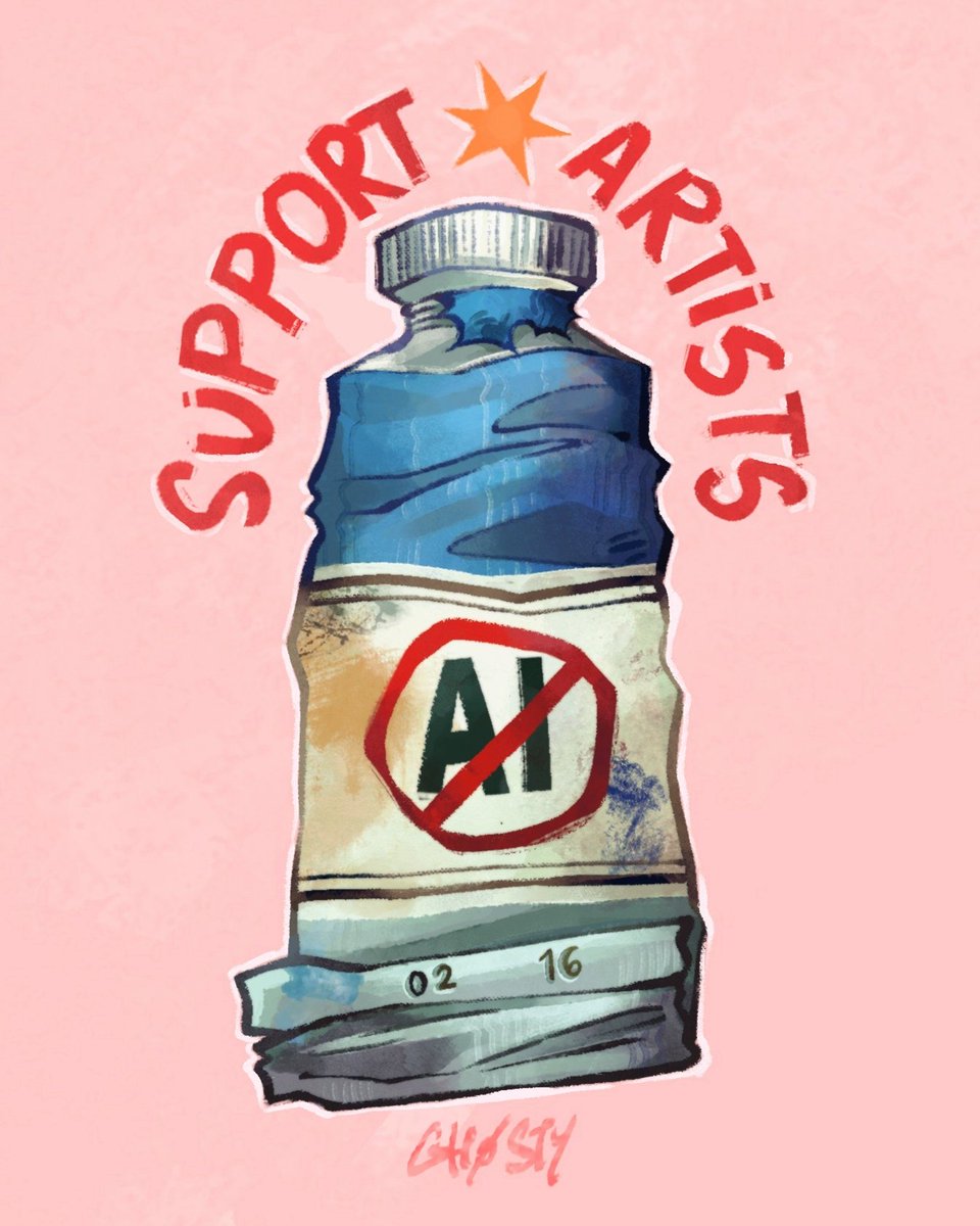 itsghostyxx's tweet image. Pick up a pencil 
#AntiAI #Art