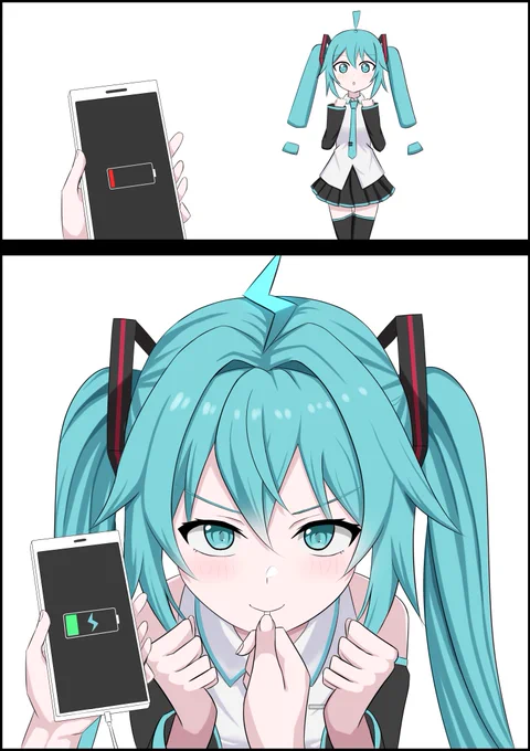 🔋⚡️
#初音ミク 
#HatsuneMiku 