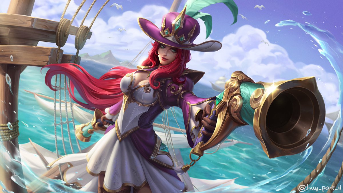 [Miss Fortune Battle Queen] - Fan art
My last artwork of 2025

#ArtofLegends #LeagueOfLegends  #MissFortune #SplashArt