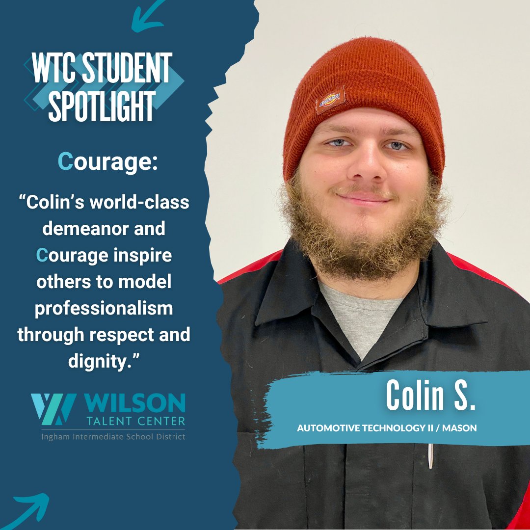 🌟 Student Spotlight: Colin S.🌟
Colin’s world-class demeanor and courage show others that professionalism means respect and dignity. A sincere and confident standout in any setting! 
#StudentSpotlight #InghamImpact