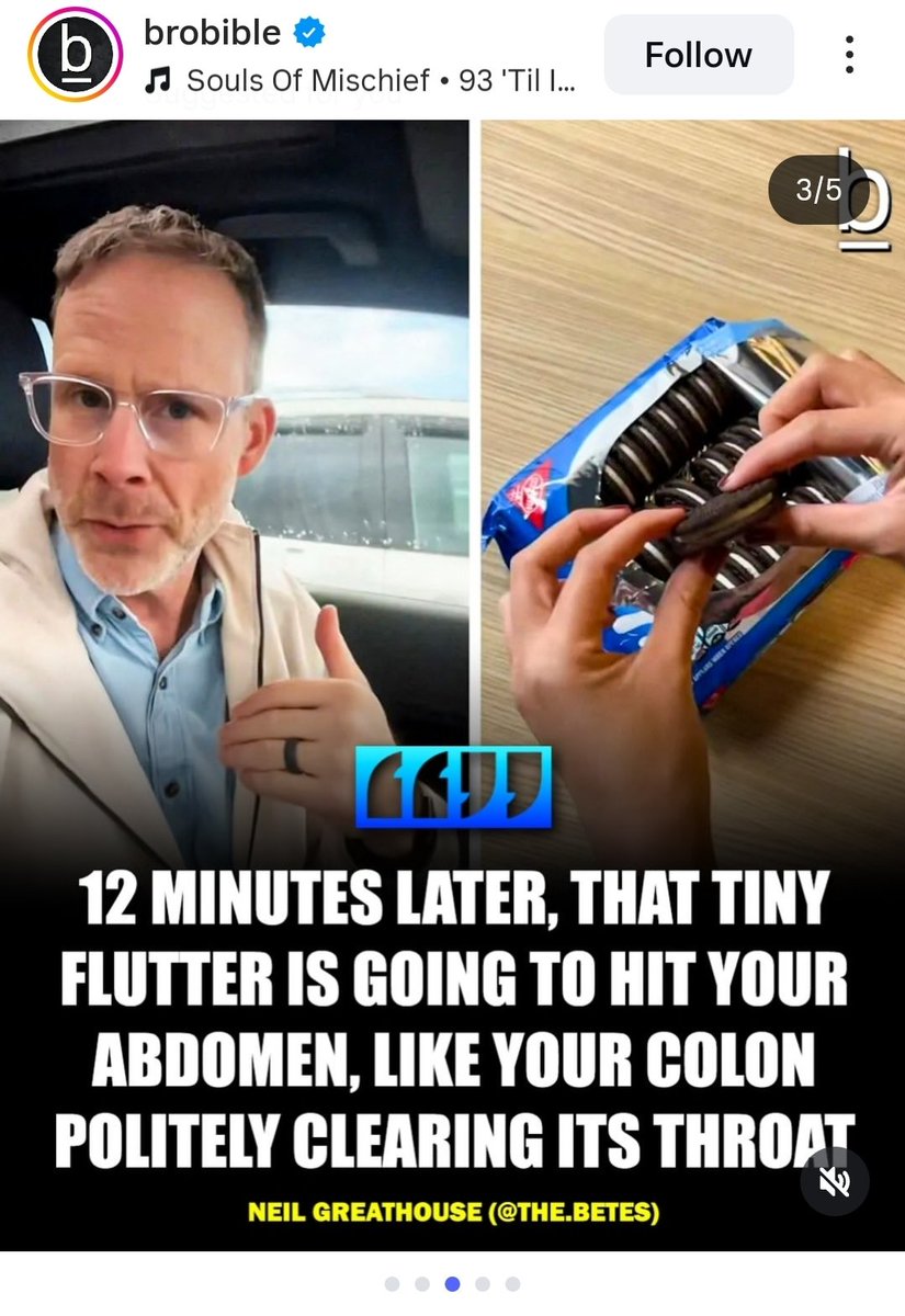 meaadobe's tweet image. Sugar free and a lax???
Oh you know oreos will be hearing from me