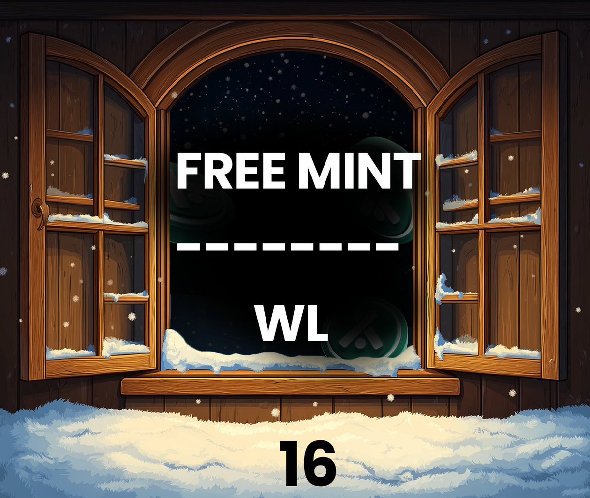 ❄️ DÍA 16

La ventana ya está abierta...
y hoy todo el mundo se lleva ventaja 👀

Accesos garantizados para el mint de "Santuario Hedera - Batch 2" mañana en nuestro Launchpad

2 opciones: 
💎Participar en el Forever Mint SIWAs → Free Mint asegurado
💎 Comprar un SIWA en mercado