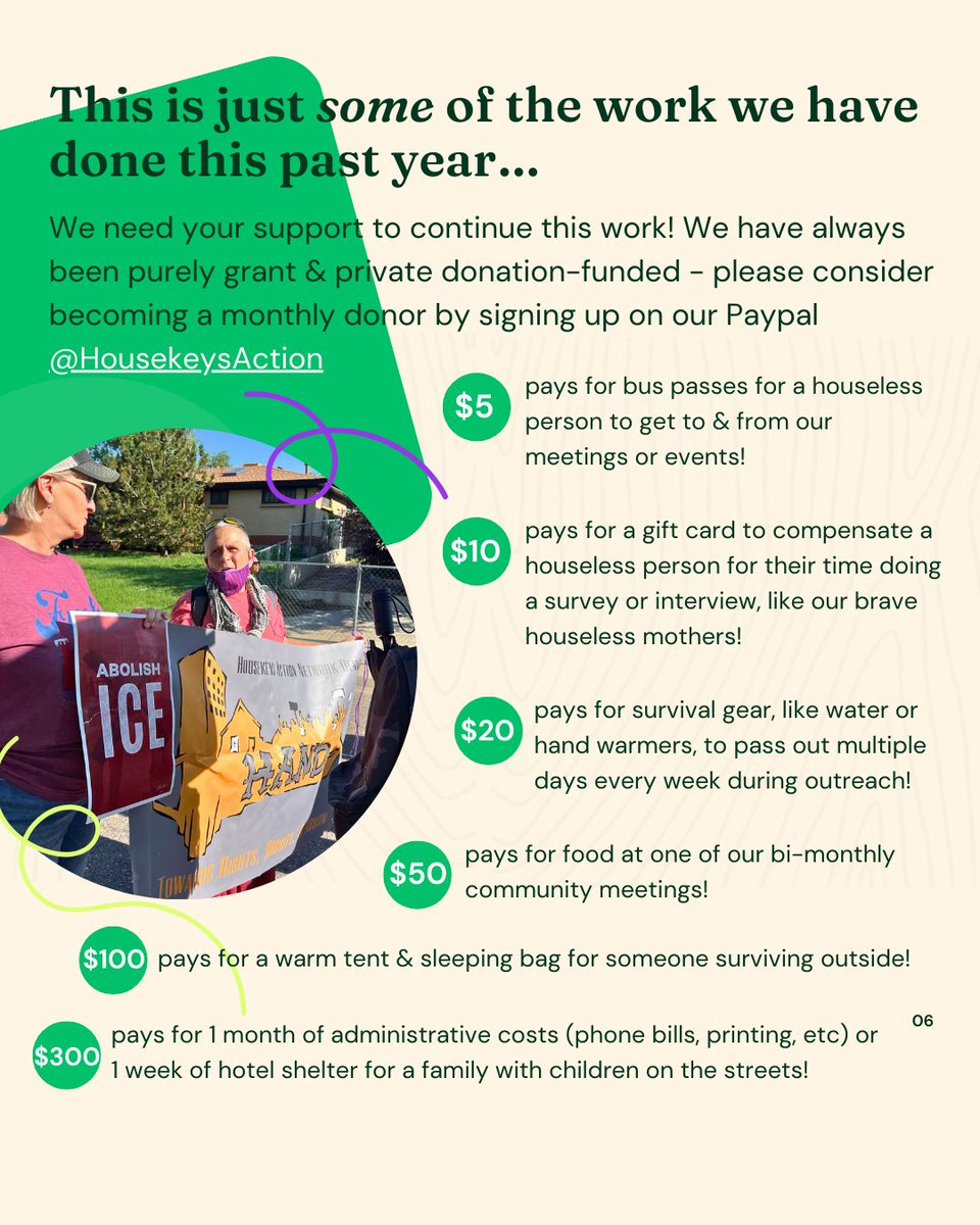 Housekeys Action Network Denver tweet media