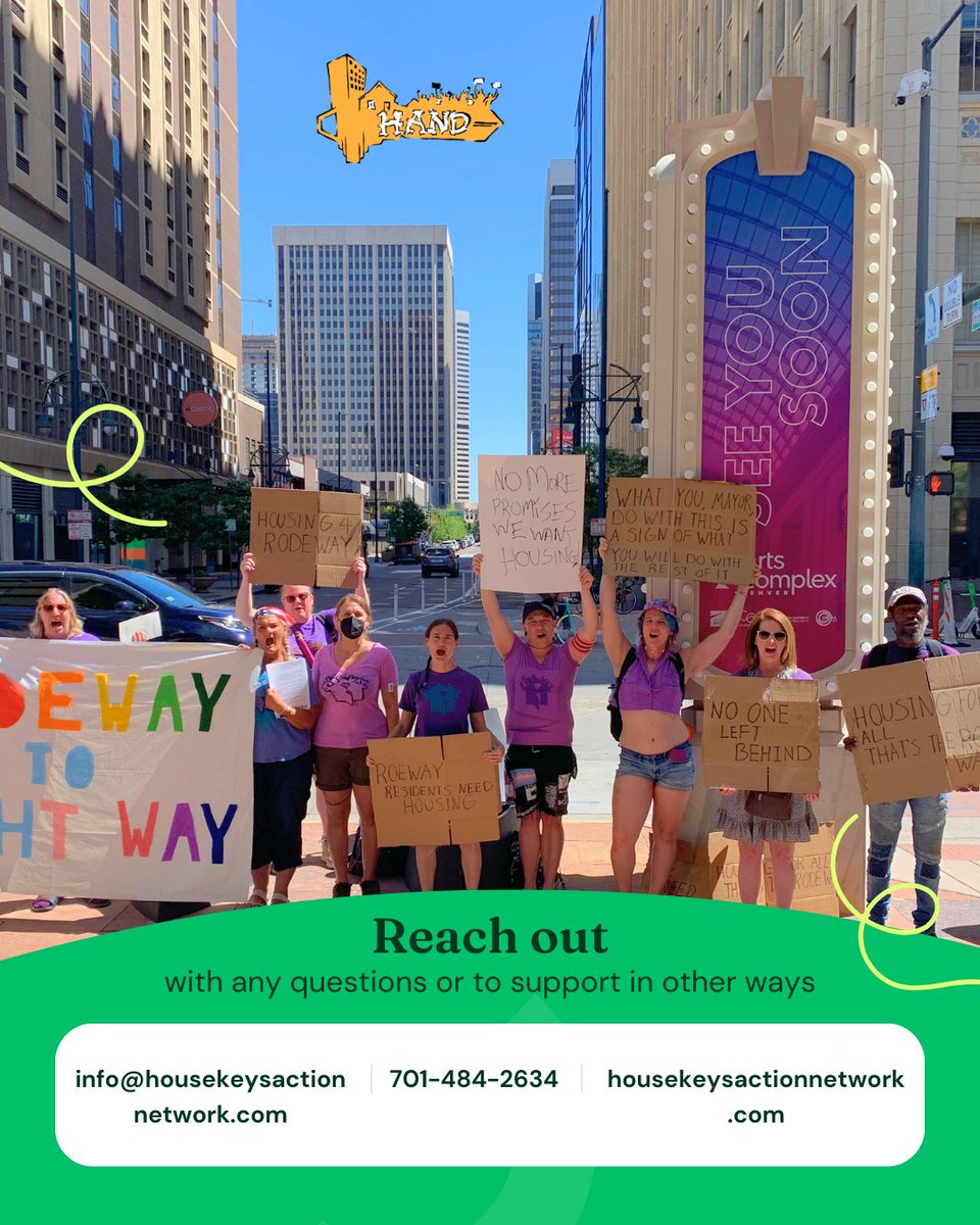 Housekeys Action Network Denver tweet media