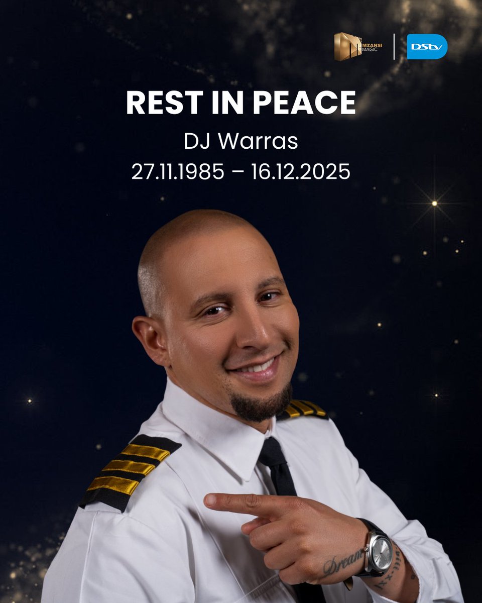 Mzansimagic's tweet image. DJ Warras was more than a host. Thank you for the laughter, the stories, and the unforgettable Mzansi Magic moments. Your legacy will live on.