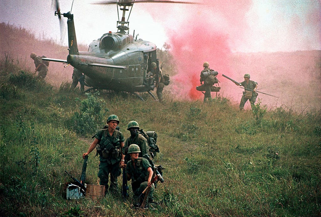 The One Year Tour, part 1:
In most of its previous conflicts, America put troops in the field and they served until the war was finished. In Vietnam, however, the decision was made to limit a tour of duty to one year, in order to keep morale higher and spread the burden of the