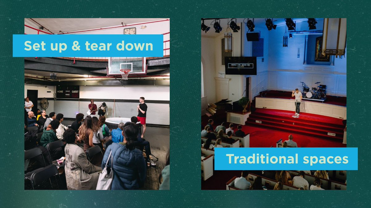 sendnetwork's tweet image. Each church is unique. And we love that.

Here's what they all have in common 👇
✅ Courageous church planters
✅ Heroic sending churches
✅ Passionate gospel witness
✅ Fueled by generous Southern Baptists

No matter your size, location, or resources, if you are Christ-centered,…