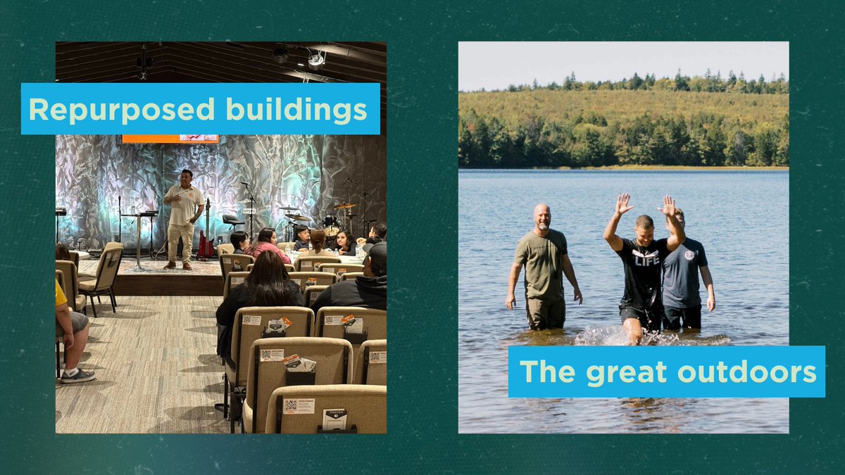 sendnetwork's tweet image. Each church is unique. And we love that.

Here's what they all have in common 👇
✅ Courageous church planters
✅ Heroic sending churches
✅ Passionate gospel witness
✅ Fueled by generous Southern Baptists

No matter your size, location, or resources, if you are Christ-centered,…