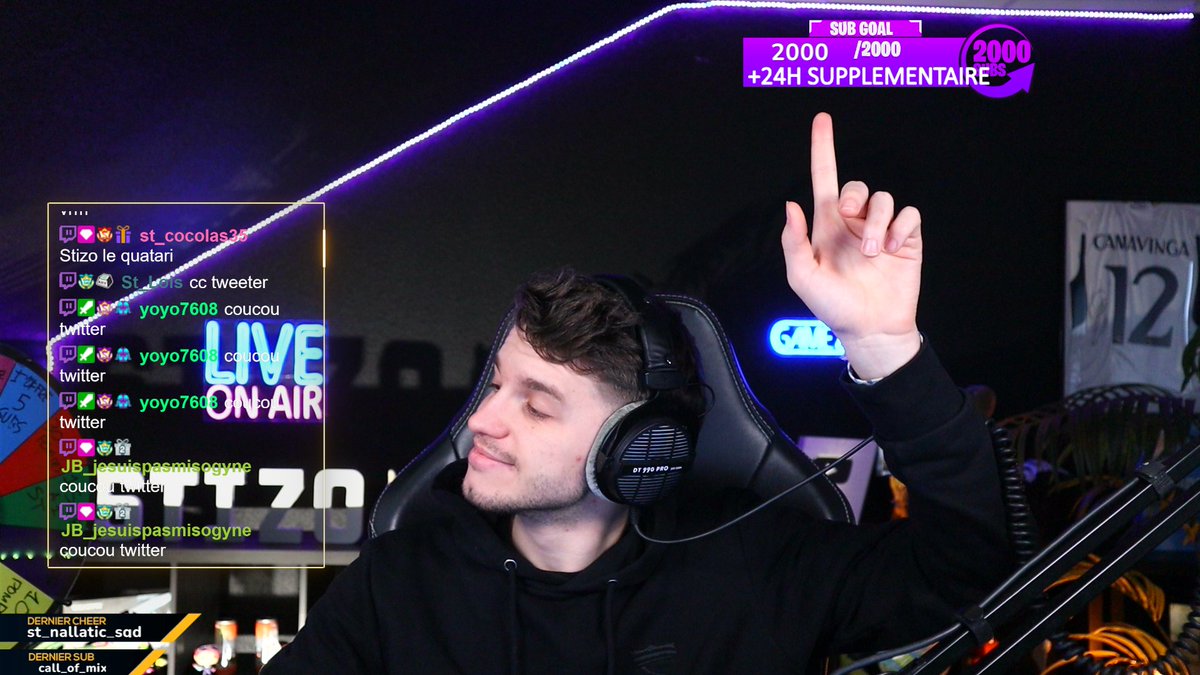 2000 subs atteints😱😀
Merci aux gifters pour le soutiens, vous régalez 🩷🩷