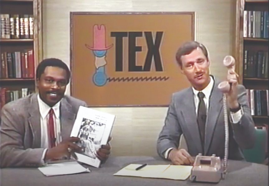 TexasExes's tweet photo. Do you remember TEX, UT's phone registration system? We discovered you can stream a 1988 instructional video—complete with the iconic voice—about the system on YouTube! → https://t.co/LKh5ZAjm0A https://t.co/jUieYEbkf6