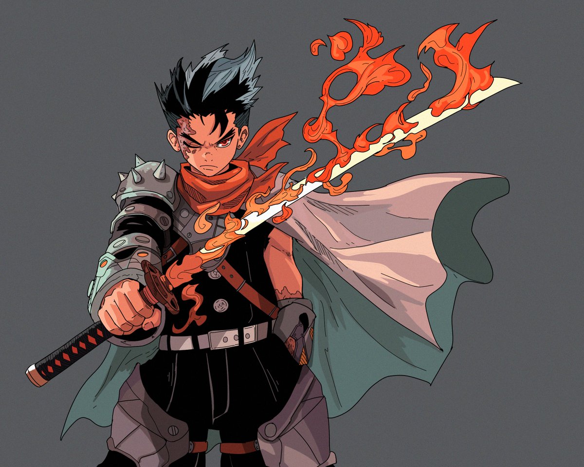 Fushi Roy.  

Forged in the heart of House Homura, Roy doesn’t just wield fire, he carries the soul of the Immortal Flame Dragon. Ruthless, relentless, and reborn through ashes.  

Become the dragon within, tatsu.