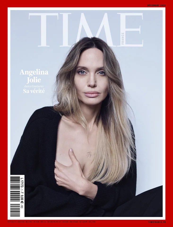 Angelina Jolie covers the first ever issue of TIME France.

🔗 timefrance.fr/sante/angelina…