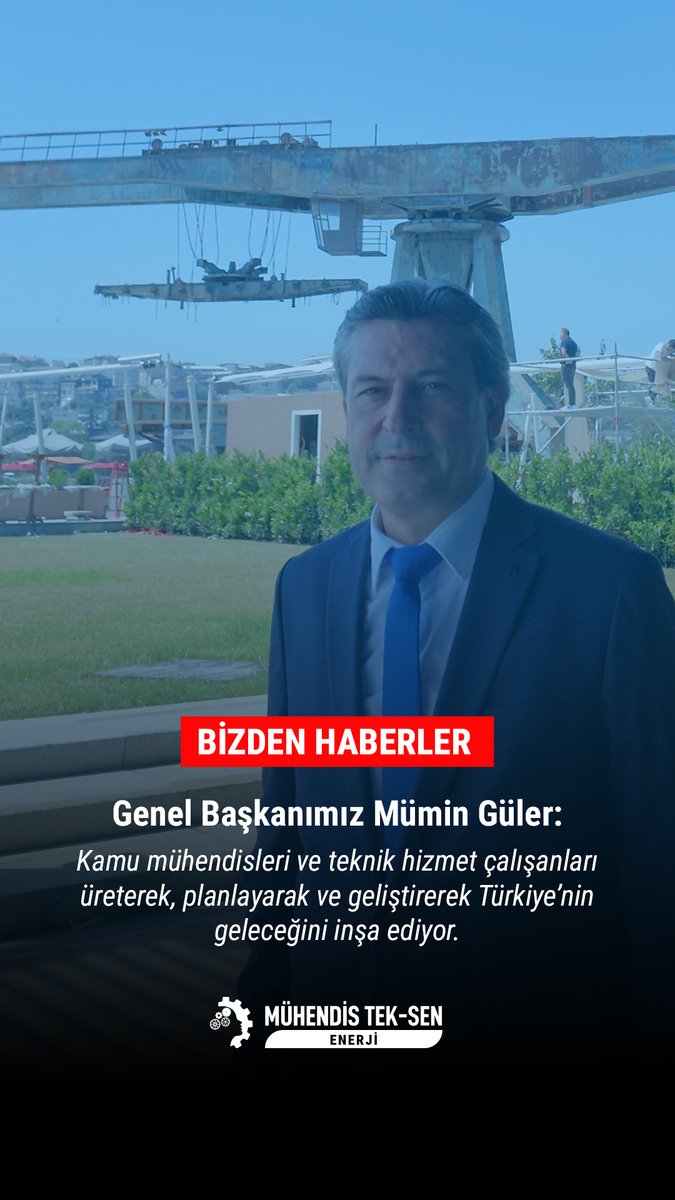Türk mühendislerinin sabrını zorlamak, kalkınmayı sıfırlamaktır!” #KamuMuhendisiYoksayılıyor <a href="/MuhTekEnerji/">MÜHENDİS TEK-SEN ENERJİ</a> <a href="/tmm_birligi3/">TÜRK MÜHENDİS MİMAR TEKNİK BİİRLİĞİ</a>