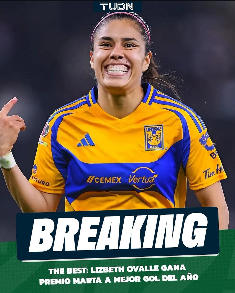 🪄¡LA MAGA! ¡LA MAGA! ¡LA MAGA!🪄 

Es completamente oficial: El mejor gol de todo el 2⃣0⃣2⃣5⃣ es mexicano y le pertenece a <a href="/lizbethovalle7/">lizbeth ovalle</a>⚽️👑 

Todos de pie ante la ganadora del Premio Marta🫡🐐