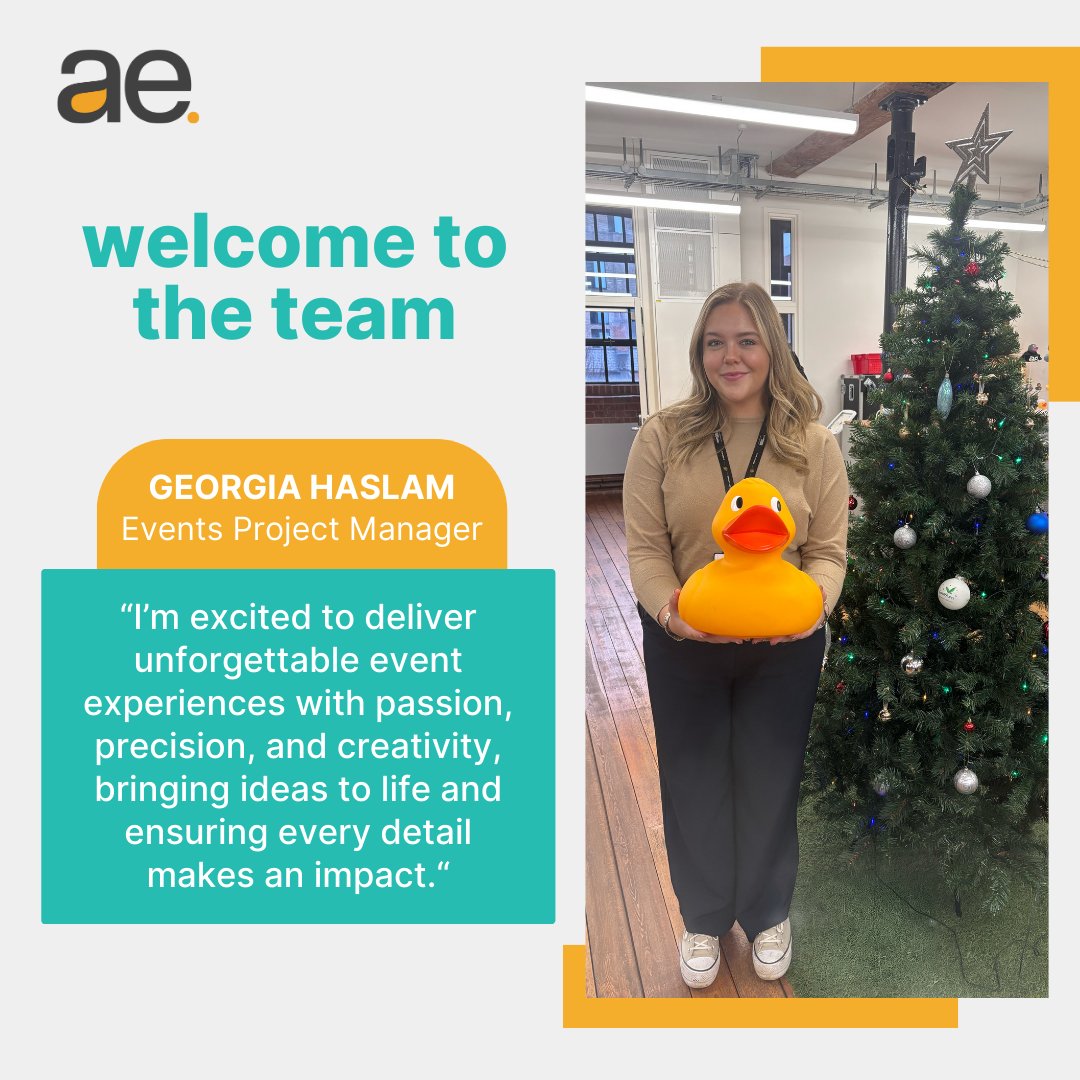 associateevents's tweet image. We’re delighted to welcome Georgia Haslam, the latest addition to our Events PM team 👋

Georgia has extensive experience delivering automotive training events and luxury experiences across the UK. 

🏁 Fun fact: She is a two-time national karting champion 🏆

#NewStarter