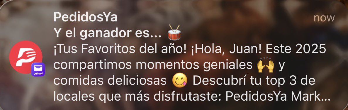 A ver sus PedidosYa wrapped