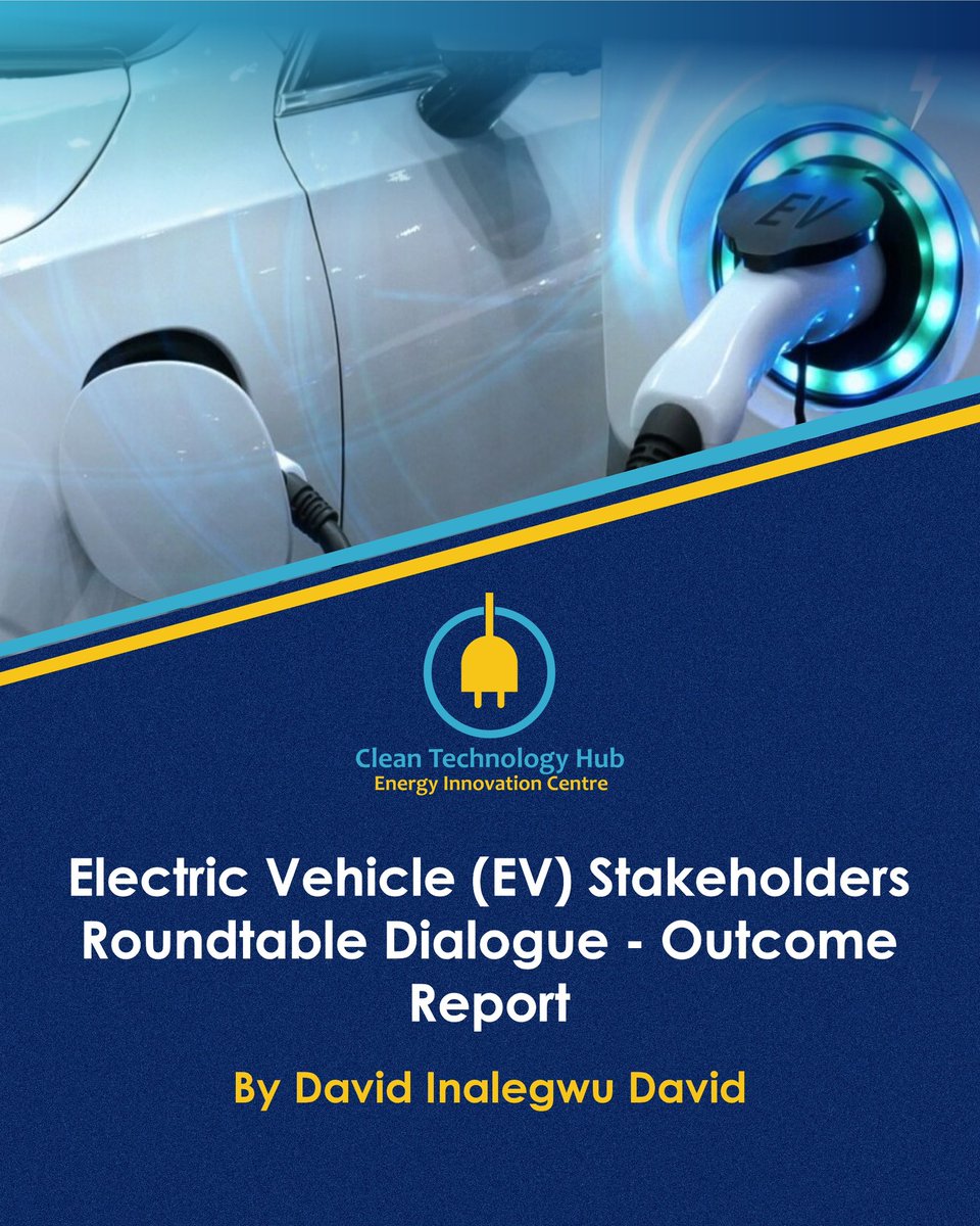 Cleantechhubng's tweet photo. This EV Stakeholders Roundtable Outcome Report captures key insights and recommendations shaping Nigeria’s electric mobility ecosystem and pathways for clean transport.
Read here 👉 https://t.co/2qOkrQASuc
#ElectricVehicles #CleanMobility #EnergyTransition #CleanTechnologyHub https://t.co/meBMC8owJF