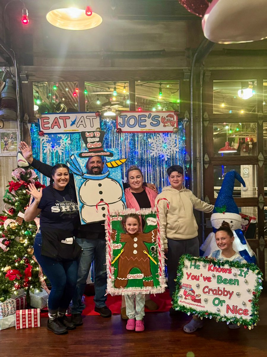 We're making a list and checking it twice. 🎄