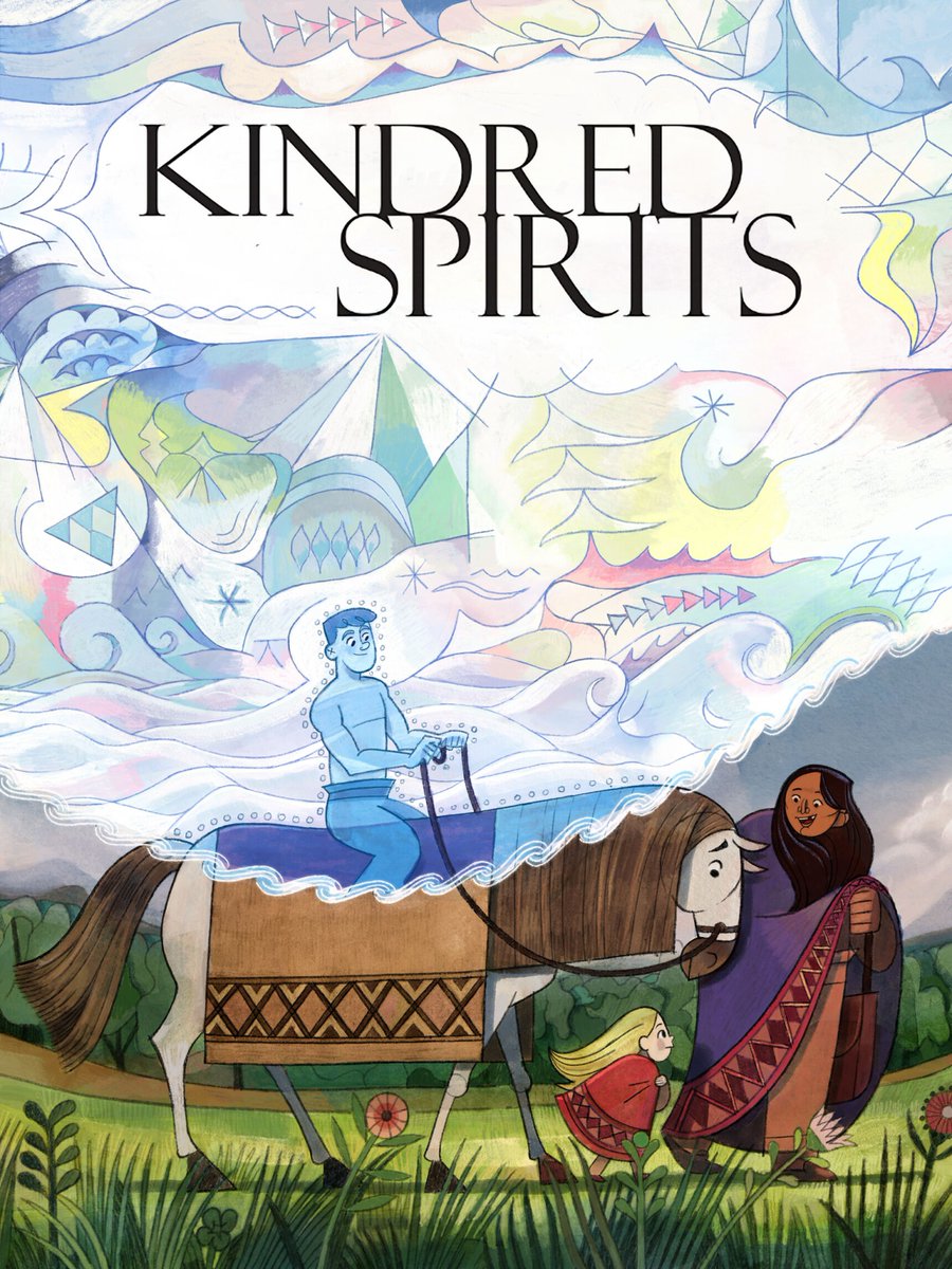 catsuka's tweet image. "Kindred Spirits", the new animated feature film project by Tomm Moore &amp;amp; Cartoon Saloon (Secret of Kells, Song of the Sea, Wolfwalkers).
To be pitched at Cartoon Movie 2026 festival.