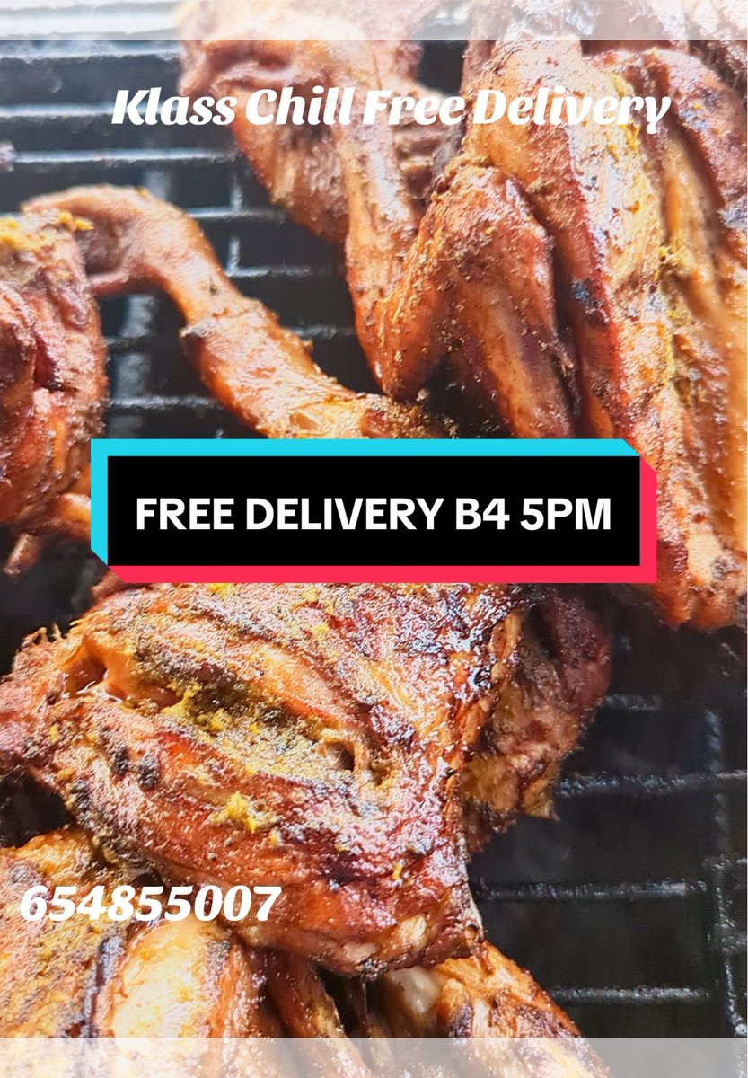 Free deliveries if you order before 5:00 p.m. . You are also welcome to come and eat here at our location. 2500 a piece. 654855007.
KLASS CHILL Untarred Malingo