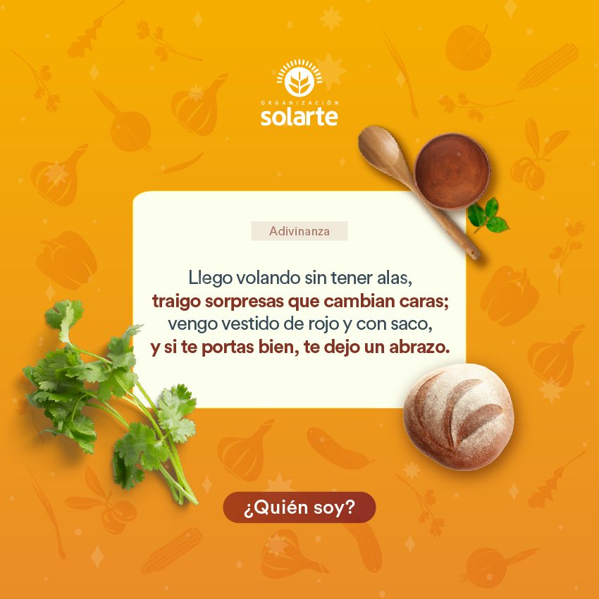 OrgSolarte's tweet photo. 🎄✨ Adivinanza Navideña ✨🎄
En esta época, hasta los misterios huelen a buñuelos… pero este no será tan fácil. 👀

Piensa bien, imagina la escena y…
💡 ¿Te atreves a resolverla? https://t.co/mvuCbr3YIL