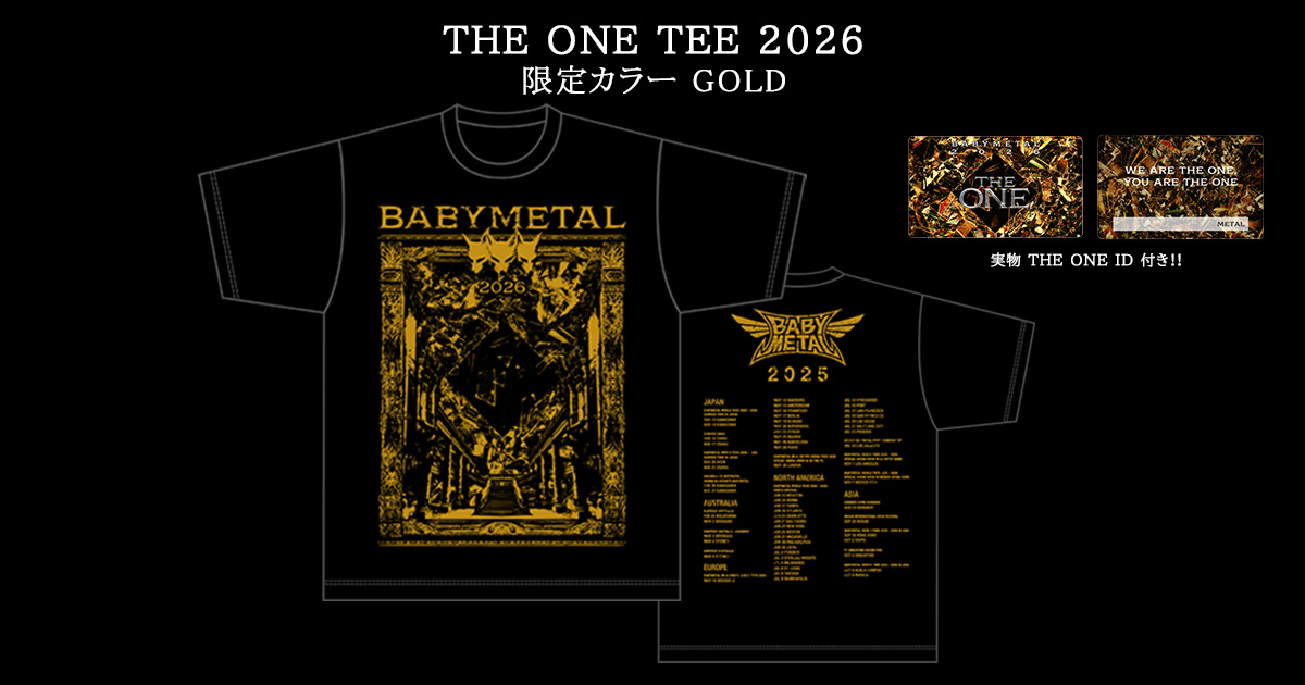 【新品未開封】BABYL アジアツアー2025限定TEE XXL