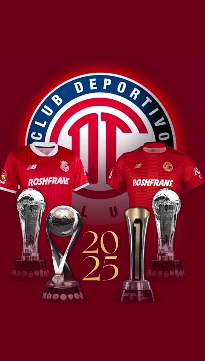 FanDiablo2's tweet image. Gracias Toluca por un 2025 fantástico. 4 títulos en un año.

¡TETRACAMPEÓN! 😜