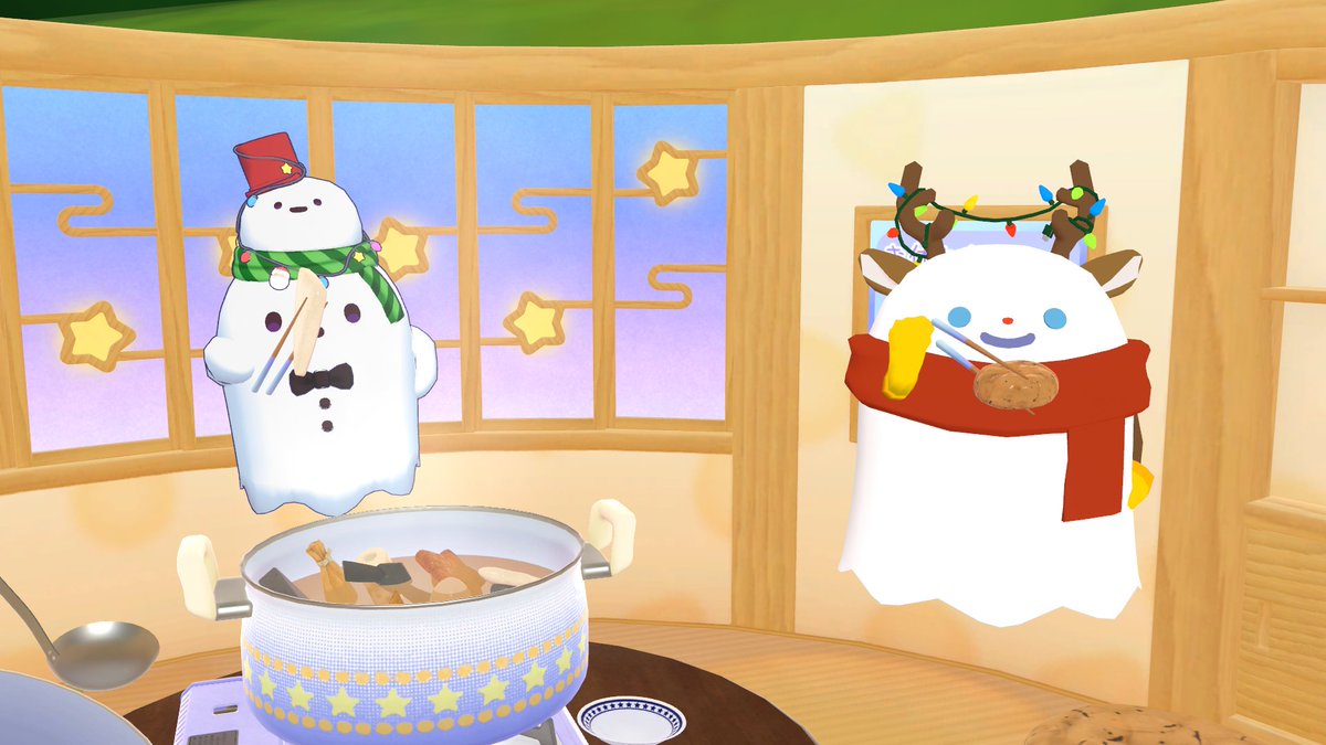 osyake_3d's tweet photo. #Vket 某お笑い芸人さんみたいなおばけ仲間いた！
 #VketPhoto https://t.co/ZKbksnw9bK