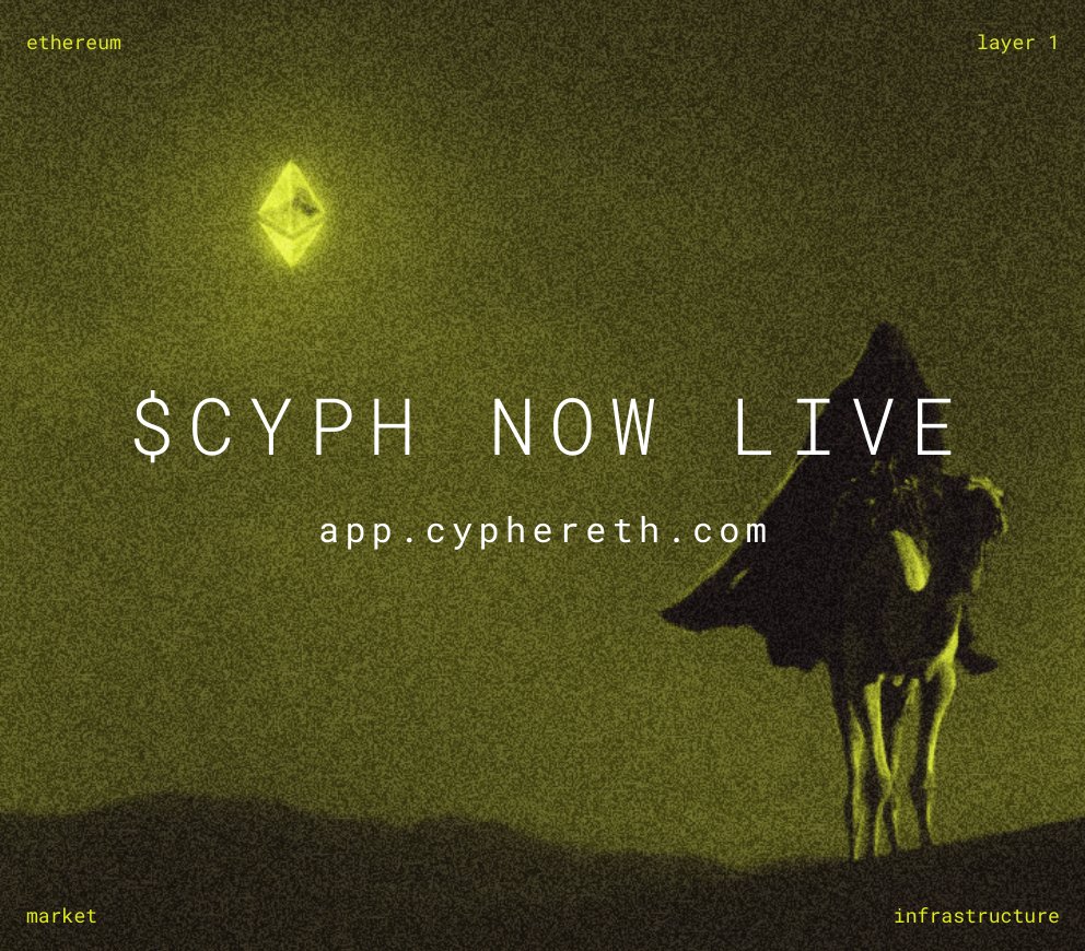 CYPHER INDUSTRIES tweet media