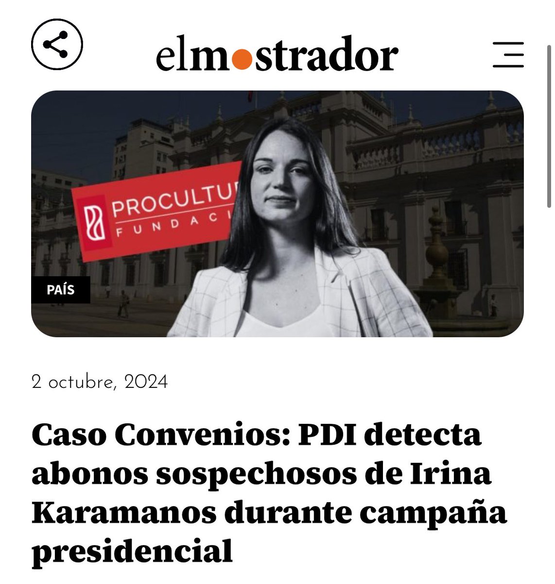 "ES EVIDENTE QUE HUBO UNA OPERACIÓN PARA OCULTAR EL CASO FUNDACIONES EN AÑO ELECTORAL, no se imaginaba el nivel de involucramiento de los implicados. 📢 Chile exige respuestas claras de tres personas: el Fiscal Nacional, Angel Valencia, que conocía el informe y decidió remover al
