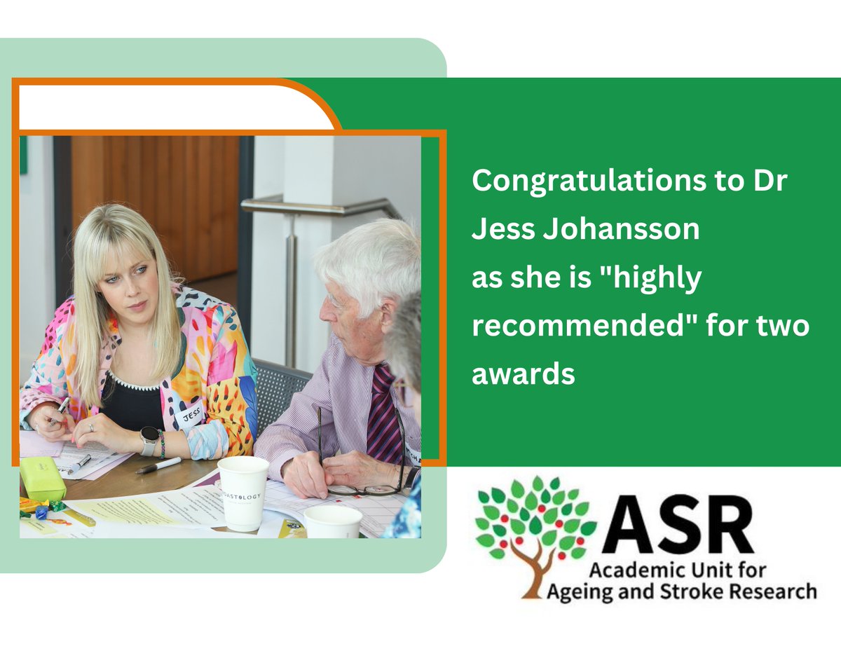 Academic Unit for Ageing and Stroke Research tweet media