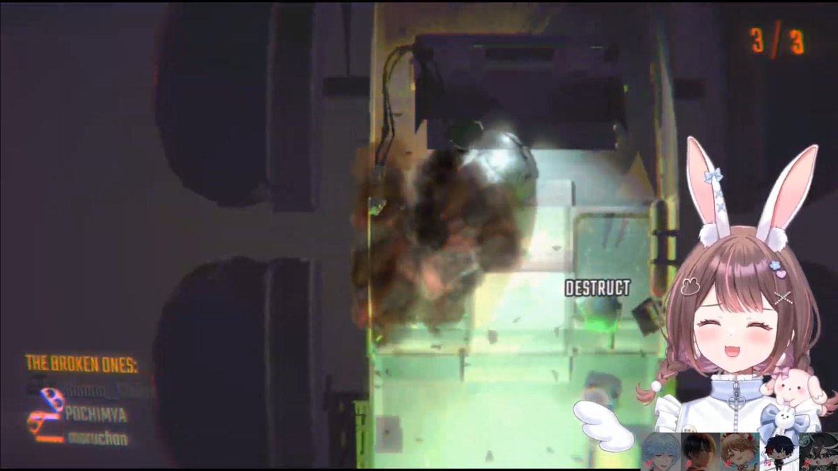 しもんさんがやられて爆笑するちょこちゃんw今日も面白すぎた笑 そして