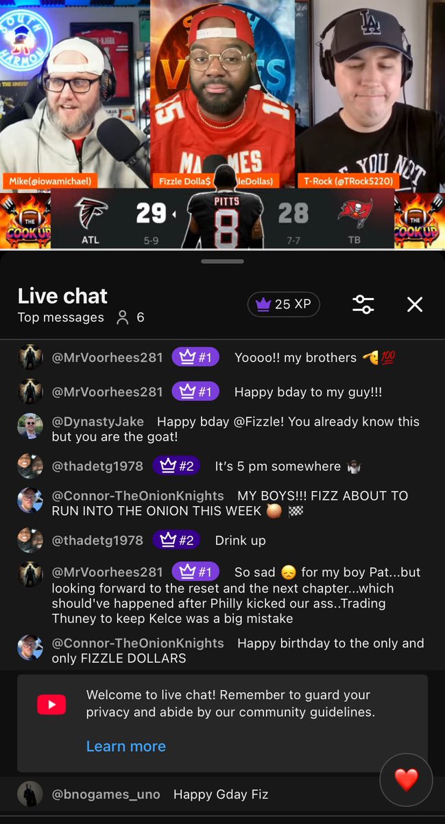 UNO_NOGAMES's tweet photo. Happy G-Day @FizzleDollas 🎉🔥 Tap in and show love to the podcast — they’re live right now! @SouthHarmonFF https://t.co/I5AOracLmk