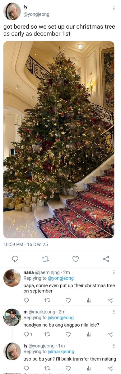 leejeongspace's tweet photo. a #jaeyong, #nomin, and #mahae holiday special filo au 🎄 https://t.co/sMxoo3R5lD