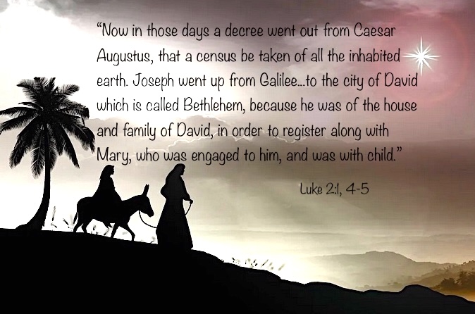 CapitolStudies's tweet image. On the verge of giving birth, Mary and Joseph make the arduous journey south from Galilee to Bethlehem (~80 miles) to comply with the census order. Bethlehem was King David’s birthplace and the registration point for his descendants.