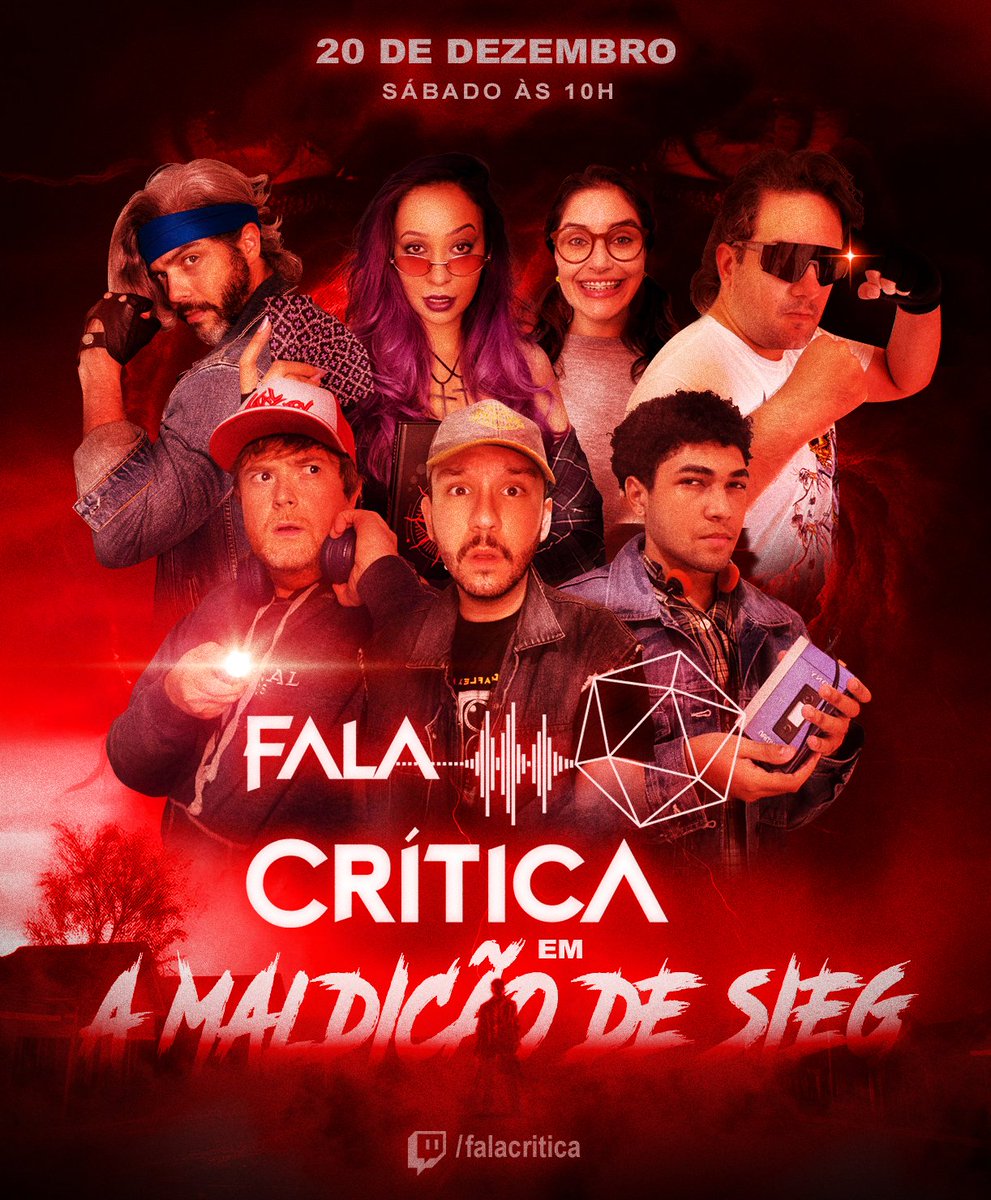 erickbglx's tweet photo. RPG Especial de fim de ano com Dubladores!🎲

Sábado, os dubladores se juntam pra jogar uma aventura repleta de perigos, na vibe anos 80 👾

E, se juntando as vozes clássicas do @fala_critica, temos dois dubladores de Stranger Things como convidados: As vozes do Will e Dustin! 🧙🏻‍♂️ https://t.co/tyOirau8gr