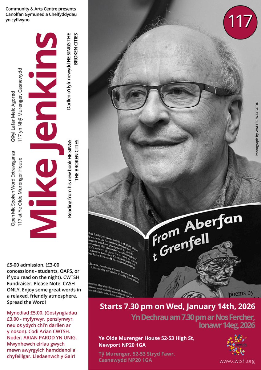 RoderickAlan2's tweet image. Open Mike Spoken Word Extravaganza 117 at Ye Olde Murenger House. Mike Jenkins Reading from his new book HE SINGS THE BROKEN CITIES.