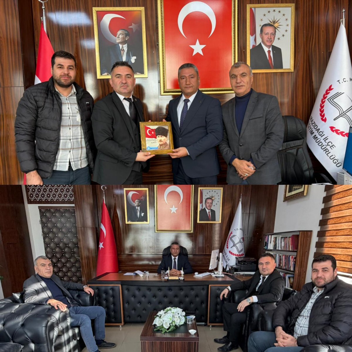Mazıdağı İlçe Milli Eğitim Müdürü Mehmet Şah AYDINER'e Hayırlı Olsun ziyaretinde bulunduk.
Başarılar diledik.
Alakasından ötürü müdürümüze Teşekkür ediyoruz.
<a href="/mazidagimem/">Mardin/Mazıdağı İlçe Millî Eğitim Müdürlüğü</a> 
<a href="/turkegitimsen/">Türk Eğitim Sen</a> 
<a href="/sdolgun01/">Selahattin Dolgun</a> 
<a href="/ferhatbumanhan/">Ferhat Bumanhan🇹🇷</a>