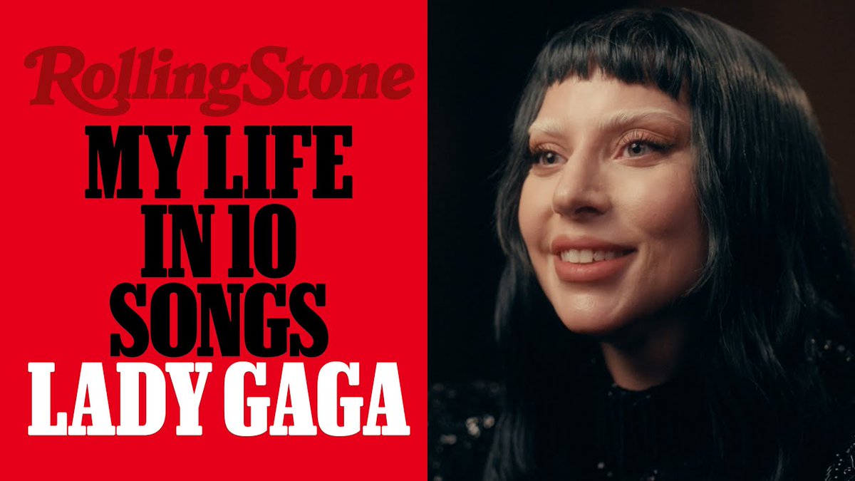 RDTLadyGaga's tweet image. Lady Gaga participou do quadro "Minha Vida em 10 Músicas", publicado pela revista Rolling Stone no YouTube.

Confira todas as canções listadas pela artista:

- Bruce Springsteen - Thunder Road
- Beck - Nicotine &amp;amp; Gravy
- Carl Bean - I Was Born This Way
- Iron Butterfly -…