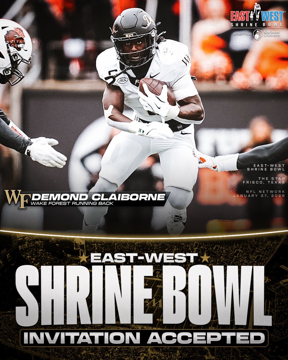 East-West Shrine Bowl tweet media