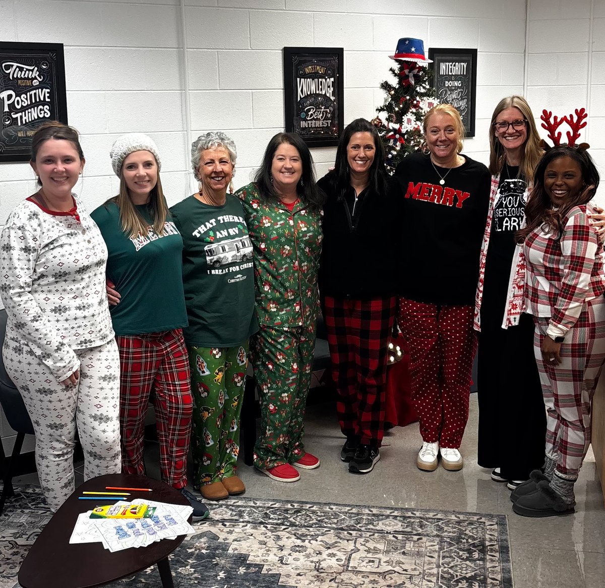A strong start to Spirit Week with our Pajamas!