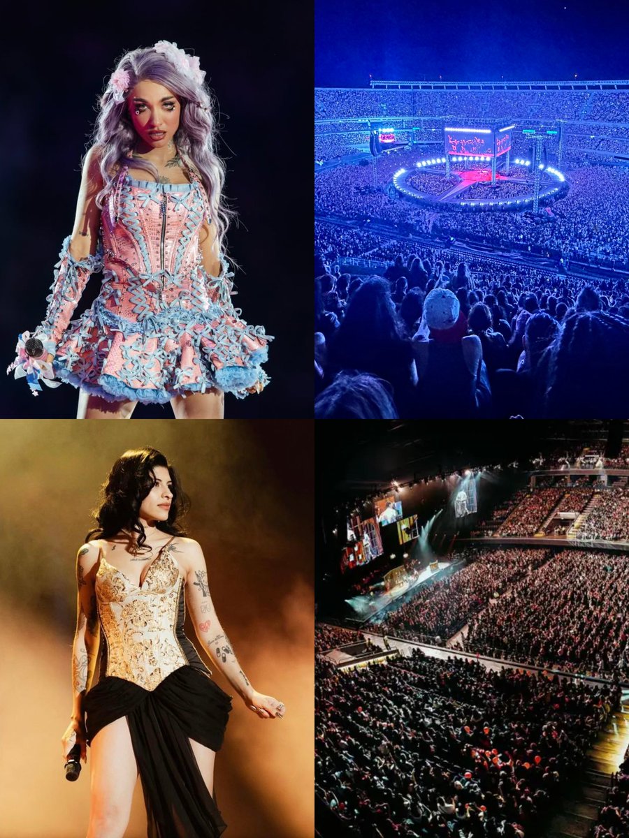 más allá de las diferencias que pueda haber entre FANDOMS, no valoramos del todo a las tremendas artistas que tenemos en nuestro pais, en una industria dominada por hombres, Argentina tiene a 5 mujeres que no solo te llenan arenas y estadios acá, sino que también afuera (+)