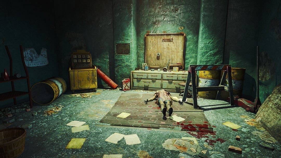 Wayne Gorski’s basement | #Fallout4 #DigitalPhotography